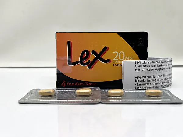Lex 20 mg kutusu, blister ve kullanma talimatı